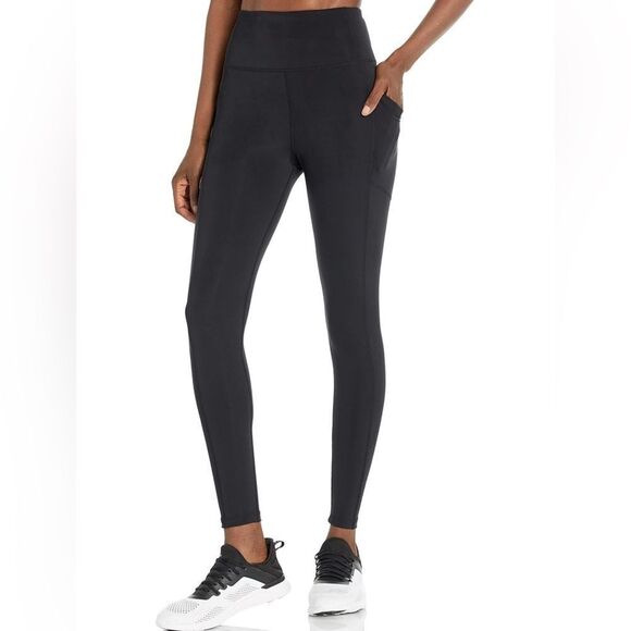 Calvin Klein Women's Super High Waist Full Length Tight Black NEW with tag - Picture 1 of 8